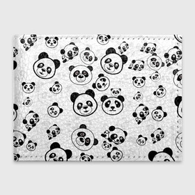 Обложка для студенческого билета с принтом Панды в Кировске, натуральная кожа | Размер: 11*8 см; Печать на всей внешней стороне | арт | животное | животные | зверь | картинка | коала | медведь | мишка | настроение | пальма | панда | панды | рисунок | текстура