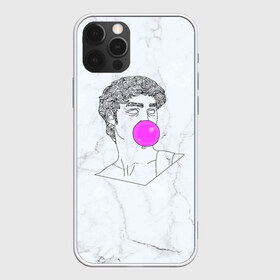 Чехол для iPhone 12 Pro Max с принтом Bubble gum в Кировске, Силикон |  | bubble gum | скульптура | статуя