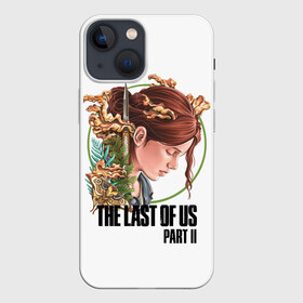 Чехол для iPhone 13 mini с принтом The Last of Us Part II Ellie в Кировске,  |  | ellie | ellie williams | post apocalypse | the last of us 2 | the last of us part ii | tlou | tlou2 | одни из нас | одни из нас 2 | одни из нас часть ii | постапокалипсис | элли | элли уильямс