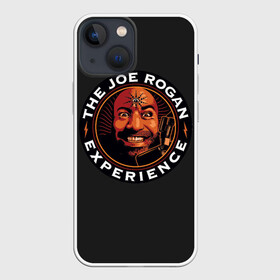 Чехол для iPhone 13 mini с принтом THE JOE ROGAN EXPERIENCE в Кировске,  |  | comedian | humor | internet | joe rogan | jujutsu | meme | mma | podcast | psychedelia | stand up | ufc | борьба | джиуджитсу | джо роган | единоборства | интернет | комик | мем | подкаст | психоделия | стендап | юмор