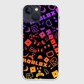 Чехол для iPhone 13 mini с принтом ROBLOX | РОБЛОКС в Кировске,  |  | dynablocks | for kids | funny | roblox | robux | roleplay | белый | блоки | вселенная | герои | красный | кубики | роблокс | симулятор