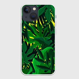Чехол для iPhone 13 mini с принтом В джунглях в Кировске,  |  | nature | summer | азия | бали | бамбук | деревья | джунгли | жара | зелень | кусты | лес | летний | лето | листья | море | острова | отдых | отпуск | пальмы | папоротник | пляж | природа | растения | солнце