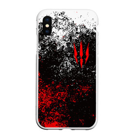 Чехол для iPhone XS Max матовый с принтом ВЕДЬМАК THE WITCHER в Кировске, Силикон | Область печати: задняя сторона чехла, без боковых панелей | geralt | the witcher | the witcher wild hunt | witcher | wolf | аард | аксий | ведьмак | ведьмак 3 | волк | геральт | игни | ирден | йенифер | квен | охотник | трисс | цири