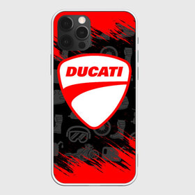 Чехол для iPhone 12 Pro Max с принтом DUCATI [2] в Кировске, Силикон |  | ducati | moto | дукати | мото | мотоцикл