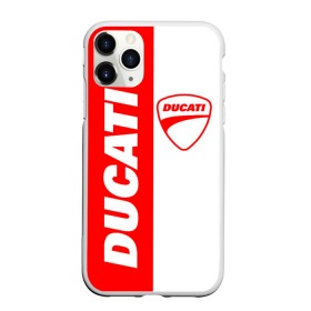 Чехол для iPhone 11 Pro матовый с принтом DUCATI [4] в Кировске, Силикон |  | ducati | moto | дукати | мото | мотоцикл