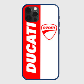 Чехол для iPhone 12 Pro с принтом DUCATI [4] в Кировске, силикон | область печати: задняя сторона чехла, без боковых панелей | ducati | moto | дукати | мото | мотоцикл