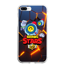 Чехол для iPhone 7Plus/8 Plus матовый с принтом BRAWL STARS NANI НАНИ в Кировске, Силикон | Область печати: задняя сторона чехла, без боковых панелей | bibi | brawl stars | coach mike | crow | gale | leon | leon shark | max | mecha crow | mortis | mr.p | nani | phoenix | sally leon | sandy | spike | sprout | tara | virus 8 bit | werewolf | ворон | оборотень