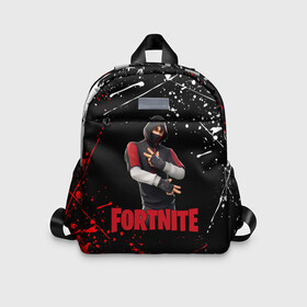 Детский рюкзак 3D с принтом FORTNITE x IKONIK в Кировске, 100% полиэстер | лямки с регулируемой длиной, сверху петелька, чтобы рюкзак можно было повесить на вешалку. Основное отделение закрывается на молнию, как и внешний карман. Внутри дополнительный карман. По бокам два дополнительных кармашка | deadmau5 | fortnite | fortnite 2 | fortnite x маршмелло | ikonik | marshmello | ninja | ninja streamer | raven | travis scott | ворон | иконик | ниндзя | пили | рейвен | трэвис скотт | фортнайт