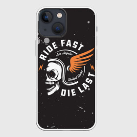 Чехол для iPhone 13 mini с принтом RIDE FAST   DIE LAST | МОТО ЖИЗНЬ (Z) в Кировске,  |  | Тематика изображения на принте: 2020 | auto | bike | moto | motorcycle | sport | авто | автомобиль | автомобильные | байк | бренд | марка | машины | мото | мотоциклы | спорт