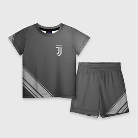 Детский костюм с шортами 3D с принтом JUVENTUS. в Кировске,  |  | fc | football | football club | juventus | sport | итальянский профессиональный футбольный клуб | клуб италии | спорт | уефа | униформа | фирменные цвета | фк | футбол | футбольный клуб | ювентус