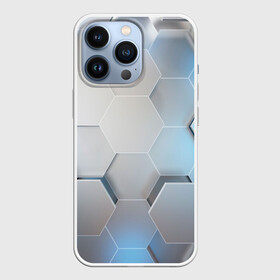 Чехол для iPhone 13 Pro с принтом 3D соты в Кировске,  |  | Тематика изображения на принте: 3d кубики | 3д кубики | sport | абстракция | брызги | краска | кубики | линии | паттерн | спорт | спортивная | спортивный стиль | стиль | текстуры | тренировка | узор