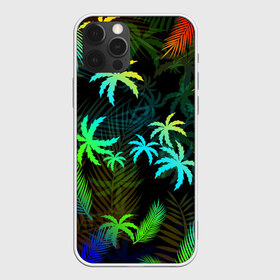 Чехол для iPhone 12 Pro Max с принтом ПАЛЬМЫ ТРОПИКИ в Кировске, Силикон |  | flowers | hotline miami | neon | new retro wave | outrun | outrun electro | palmen | rainbow | retro | retrowave | summer | synth | synthwave | tropical | лето | неон | пальмы | радуга | растения | ретро | тропики | хотлайн майами | цветы