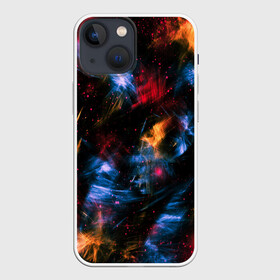 Чехол для iPhone 13 mini с принтом КОСМИЧЕСКИЕ ВОЛНЫ в Кировске,  |  | colors | galaxy | paints | space | star
nebula | texture | абстракция | брызги | вселенная | галактика | звезда | звезды | космический | краски | планеты | текстуры