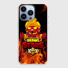 Чехол для iPhone 13 Pro с принтом BRAWL STARS EVIL GENE | ДЖИН в Кировске,  |  | Тематика изображения на принте: bibi | brawl stars | coach mike | crow | evil gene | gale | gene | leon | leon shark | max | mecha crow | mortis | mr.p | nani | phoenix | sally leon | sandy | spike | sprout | tara | virus 8 bit | werewolf | ворон | джин | оборотень