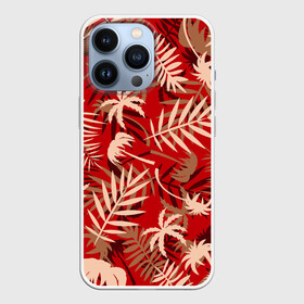 Чехол для iPhone 13 Pro с принтом ТРОПИЧЕСКИЕ ПАЛЬМЫ. в Кировске,  |  | 2020 | tropical | лето | лето2020 | листья | пальмы | тропические пальмы