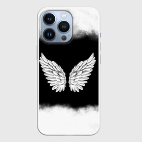 Чехол для iPhone 13 Pro с принтом Im an angel в Кировске,  |  | angel | birds | fly | wings | ангел | бабочка | богиня | воздушный | демон | дым | космос | крылья | лебедь | летать | летучий | милые | мифические | небесный | небо | облако | пегас | перья | прикольные | птица | рай