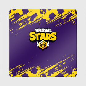 Магнит виниловый Квадрат с принтом BRAWL STARS / БРАВЛ СТАРС в Кировске, полимерный материал с магнитным слоем | размер 9*9 см, закругленные углы | 8 bit | 8бит | brawl | cnfhc | crow | hfdk | leon | logo | sandy | skull | spike | stars | бравл | бравла | браво | игра | игры | икфцд | кроу | леон | лого | логотип | символ | спайк | старс | старса | сэнди | череп | ыефкы