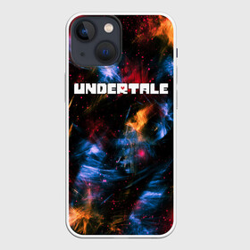 Чехол для iPhone 13 mini с принтом UNDERTALE | АНДЕРТЕЙЛ в Кировске,  |  | asriel dreemurr | chara | frisk | gaster blaster | heart | sans | undertale | азриэль дримурр | андертейл | гастер | меттатон | санс | сердце | фриск | чара