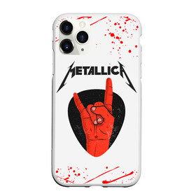 Чехол для iPhone 11 Pro Max матовый с принтом METALLICA (Z) в Кировске, Силикон |  | kurt kobein | metallica | rock | курт кобейн | металика | металлика | рок | супер звезда