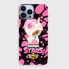 Чехол для iPhone 13 Pro Max с принтом Brawl stars Unicorn. в Кировске,  |  | bibi | brawl stars | coach mike | leon | leon shark | mecha crow | mr.p | sally leon | sandy | sprout | unicorn | virus 8 bit | биби | бравл старс | вирус 8 бит | леон | оборотень | спроут | сэли леон