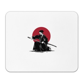 Коврик для мышки прямоугольный с принтом Японский самурай (Z) в Кировске, натуральный каучук | размер 230 х 185 мм; запечатка лицевой стороны | Тематика изображения на принте: japan | ninja | samurai | асихара но накацукуни | буке | воин | вояк | государство япония | мононофу | мститель | мушя | ниндзя | ниппон | нихон | ооясимагуни | сабурай | самурай | слуга | солдат