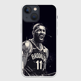 Чехол для iPhone 13 mini с принтом Кайри Ирвинг в Кировске,  |  | brooklyn | iring | kyrie irving | nba | баскетбол | бруклин | бруклин нетс | ирвинг | кайри ирвинг | нетс