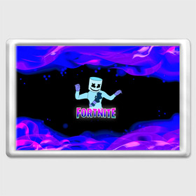 Магнит 45*70 с принтом Fortnite Marshmallow в Кировске, Пластик | Размер: 78*52 мм; Размер печати: 70*45 | epic | fortnite | marshmallow | marshmello | битва | герои | градиент | детские | джокер | диджей | игра | игроман | карась | компьютерные | лого | логотипигры | маршмеллоу | маска | музыка | огонь | онлайн | персонажи