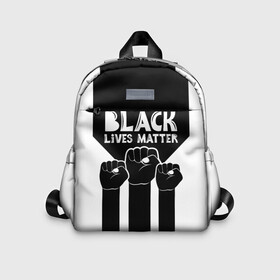 Детский рюкзак 3D с принтом Black lives matter | BLM (Z) в Кировске, 100% полиэстер | лямки с регулируемой длиной, сверху петелька, чтобы рюкзак можно было повесить на вешалку. Основное отделение закрывается на молнию, как и внешний карман. Внутри дополнительный карман. По бокам два дополнительных кармашка | Тематика изображения на принте: derek chauvin | george floyd | thomas lane | активисты | афро | дерек шовин | джордж флойд | жизни чёрных важны | надпись | общественное движение | текст | томас лэйн | трэйвон мартина | ту тао