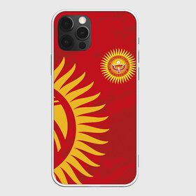 Чехол для iPhone 12 Pro Max с принтом Киргизия в Кировске, Силикон |  | asia | coat of arms | eagle | kgz | kyrgyz republic | kyrgyzstan | ornament | state | sun | азия | герб | государство | киргизия | киргизская республика | кыргыз республикасы | кыргызстан | орел | орнамент | солнце