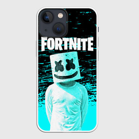 Чехол для iPhone 13 mini с принтом Fortnite Marshmello. в Кировске,  |  | archetype | fortnite | fortnite x | game | ikonik | marshmello | raven | архетип | ворон | игра | иконик | маршмелло | фортнайт