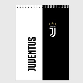 Скетчбук с принтом JUVENTUS. в Кировске, 100% бумага
 | 48 листов, плотность листов — 100 г/м2, плотность картонной обложки — 250 г/м2. Листы скреплены сверху удобной пружинной спиралью | cr7 | juve | juventus | ronaldo | роналдо | ювентус