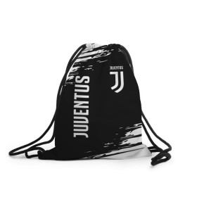 Рюкзак-мешок 3D с принтом JUVENTUS / ЮВЕНТУС в Кировске, 100% полиэстер | плотность ткани — 200 г/м2, размер — 35 х 45 см; лямки — толстые шнурки, застежка на шнуровке, без карманов и подкладки | cr7 | fc juventus | football | juve | juventus | ronaldo | sport | роналдо | спорт | футбол | ювентус