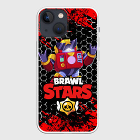 Чехол для iPhone 13 mini с принтом BRAWL STARS SURGE. в Кировске,  |  | brawl stars | crow | gale | leon | leon shark | max | nani | sally leon | shark | sprout | surge | tara | virus 8 bit | werewolf leon | акула | берли | бравл старс | ворон | макс | нани | оборотень