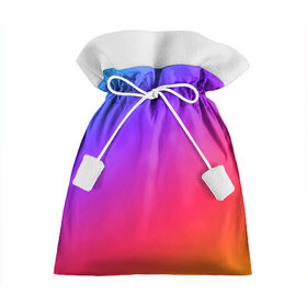 Подарочный 3D мешок с принтом Градиент в Кировске, 100% полиэстер | Размер: 29*39 см | градиент | оранжевый | розовый | синий | фиолетовый