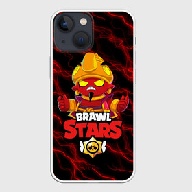 Чехол для iPhone 13 mini с принтом BRAWL STARS EVIL GENE. в Кировске,  |  | brawl stars | crow | evil gene | gale | leon | leon shark | max | nani | sally leon | shark | sprout | surge | tara | virus 8 bit | werewolf leon | акула | берли | бравл старс | ворон | джин | макс | нани | оборотень