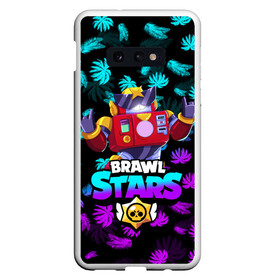 Чехол для Samsung S10E с принтом Brawl stars surge в Кировске, Силикон | Область печати: задняя сторона чехла, без боковых панелей | Тематика изображения на принте: bibi | brawl stars | evil gene | leon | leon shark | mecha crow | mr.p | sally leon | sandy | sprout | surge | unicorn | virus 8 bit | биби | бравл старс | вирус 8 бит | волна | леон | оборотень | спроут | сэли леон