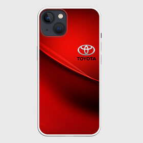 Чехол для iPhone 13 с принтом TOYOTA. в Кировске,  |  | Тематика изображения на принте: abstract | auto | brand | car | geometry | sport | texture | toyota | абстракция | авто | автомобильные | бренд | геометрия | классика | машины | модные | спорт | стиль | текстура | тоёта