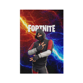 Обложка для паспорта матовая кожа с принтом FORTNITE x IKONIK | ФОРТНАЙТ ИКОНИК в Кировске, натуральная матовая кожа | размер 19,3 х 13,7 см; прозрачные пластиковые крепления | deadmau5 | fortnite | fortnite 2 | fortnite x маршмелло | ikonik | marshmello | ninja | ninja streamer | raven | travis scott | ворон | иконик | ниндзя | пили | рейвен | трэвис скотт | фортнайт