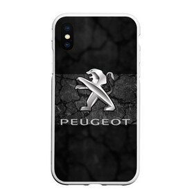 Чехол для iPhone XS Max матовый с принтом PEUGEOT в Кировске, Силикон | Область печати: задняя сторона чехла, без боковых панелей | Тематика изображения на принте: abstract | auto | brand | car | geometry | peugeot | sport | texture | абстракция | авто | автомобильные | бренд | геометрия | классика | машины | модные | пежо | спорт | стиль | текстура