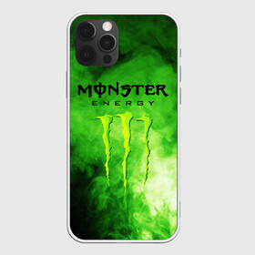 Чехол для iPhone 12 Pro с принтом MONSTER ENERGY в Кировске, силикон | область печати: задняя сторона чехла, без боковых панелей | brend | green | monster energy | андреналин | бренд | зеленый | логотип | монстр | напиток | энергетик | энергия