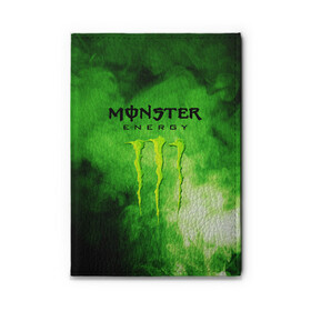 Обложка для автодокументов с принтом MONSTER ENERGY в Кировске, натуральная кожа |  размер 19,9*13 см; внутри 4 больших “конверта” для документов и один маленький отдел — туда идеально встанут права | brend | green | monster energy | андреналин | бренд | зеленый | логотип | монстр | напиток | энергетик | энергия