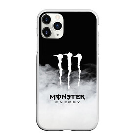 Чехол для iPhone 11 Pro Max матовый с принтом MONSTER ENERGY BLACK в Кировске, Силикон |  | brend | green | monster energy | андреналин | бренд | зеленый | логотип | монстр | напиток | энергетик | энергия