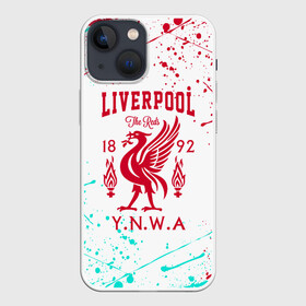 Чехол для iPhone 13 mini с принтом LIVERPOOL | ЛИВЕРПУЛЬ в Кировске,  |  | lfc | liverpool | sport | ynwa | ливерпуль | лфк | спорт