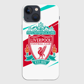 Чехол для iPhone 13 mini с принтом LIVERPOOL | ЛИВЕРПУЛЬ в Кировске,  |  | lfc | liverpool | sport | ynwa | ливерпуль | лфк | спорт