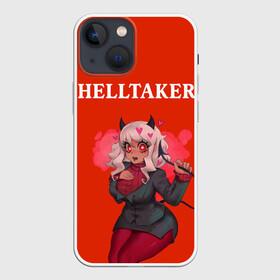 Чехол для iPhone 13 mini с принтом HELLTAKER в Кировске,  |  | anime | azazel | hell | helltaker | justice | lucifer | malina | modeus | pandemonica | zdrada | ад | аниме | демон | демонесса | здрада | иероглифы | люцифер | малина | модеус | пандемоника | правосудие | хеллтейкер | хэлтей