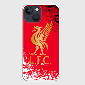 Чехол для iPhone 13 mini с принтом LIVERPOOL. в Кировске,  |  | lfc | liverpool | sport | ynwa | ливерпуль | лфк | спорт