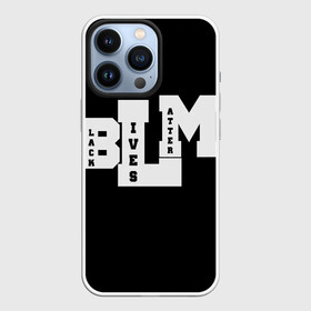 Чехол для iPhone 13 Pro с принтом Black Lives Matter в Кировске,  |  | black | blm | lives | matter | жизни | жизнь