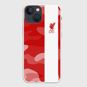 Чехол для iPhone 13 mini с принтом Liverpool F.C. в Кировске,  |  | anfield | champions league | doelpunt | espn | league | lfc | liverpool fc | madrid | melwood | mo salah | premier | voetbal | ziggo | британский | клуб | ливерпуль | футбольный