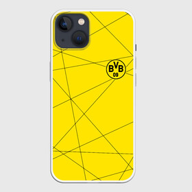 Чехол для iPhone 13 с принтом BORUSSIA. в Кировске,  |  | borussia | fc | football | football club | sport | боруссия | боруссия дортмунд | дортмунда | немецкий футбольный клуб | спорт | уефа | униформа | фирменные цвета | фк | футбол | футбольный клуб