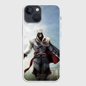 Чехол для iPhone 13 mini с принтом ASSASSIN S CREED в Кировске,  |  | black flag | brotherhood | chronicles | creed | game | origins | revelations | rogue | syndicate | unity | valhalla | альтаир | ассасин | игры | кинжал | пираты